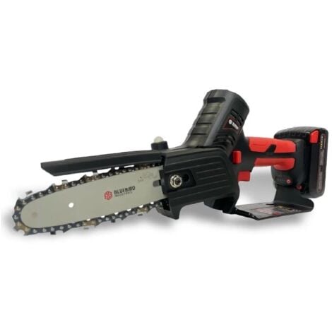 BLUEBIRD potatore a catena a batteria blue bird "cs 22-06 timber" barra 12,5 cm 21v 2,5ah