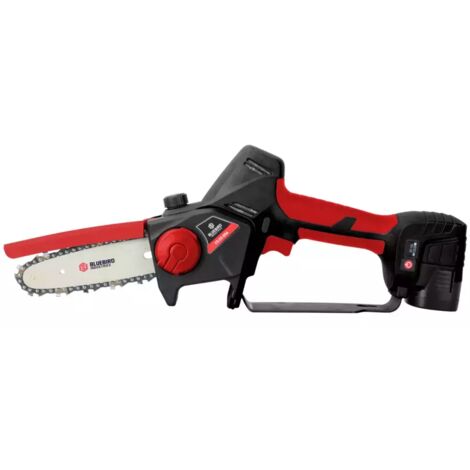 potatore a catena a batteria blue bird "cs 23-05 a" barra 13 cm, 16,8 v 2,5 ah