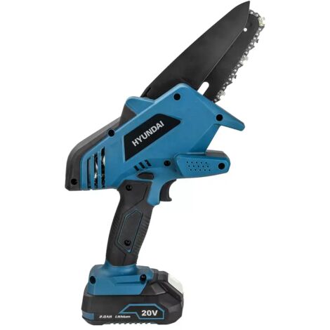potatore a catena a batteria hyundai "25310" barra 12,5 cm 20v, solo corpo macchina