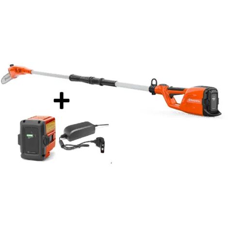 Potatore ad asta HUSQVARNA 120iTK4-P con batteria e caricabatterie