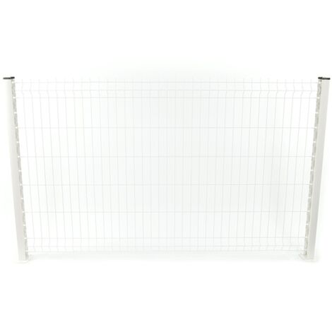 Poteau à encoches BLANC - H. 0,67 m