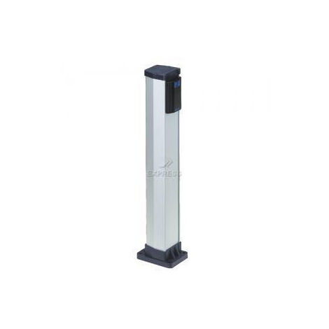 Poteau aluminium pour photocellule SafeBeam – Hauteur 50 cm – Compatible FAAC XP20/XP30 – Modèle 401070
