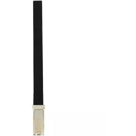 Poteau amovible 100P-B NOIR (clefs distinctes) haute résistance