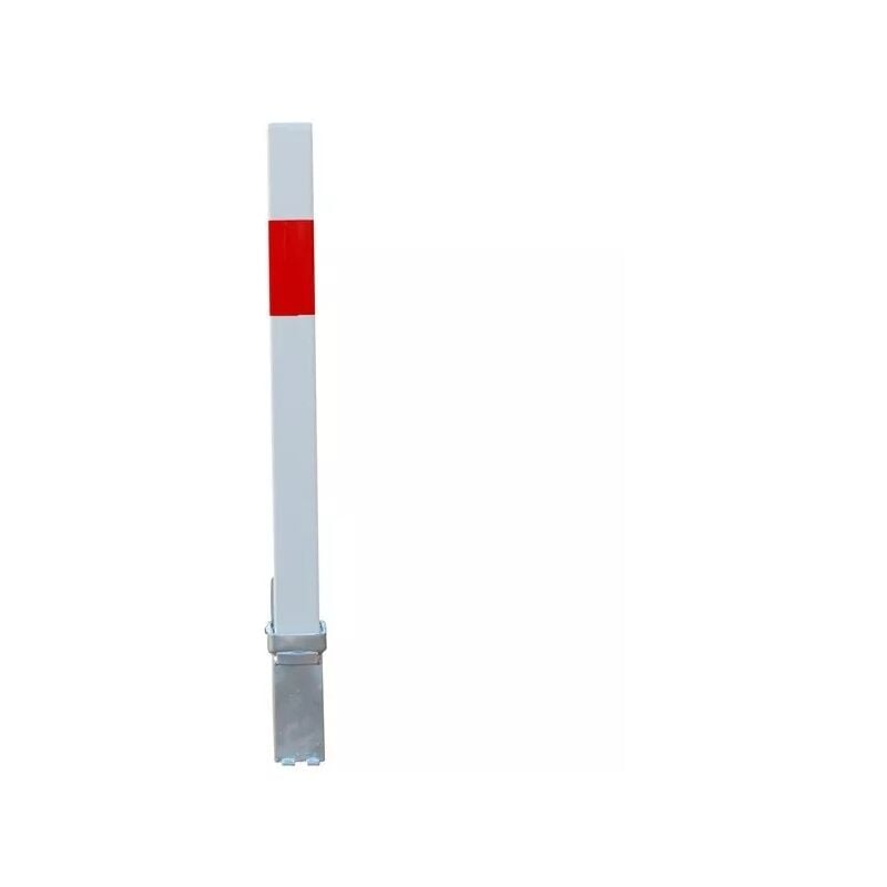 Ultra Secure - Poteau amovible 100P-WR blanc/rouge (s'entrouvrant) haute résistance
