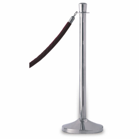 Poteau d'Accueil en Inox Brillant 95 cm - Pujadas