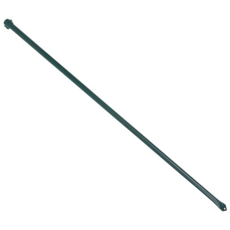 Poteau de jardin 10 pcs 1 m Métal Vert CFW164042