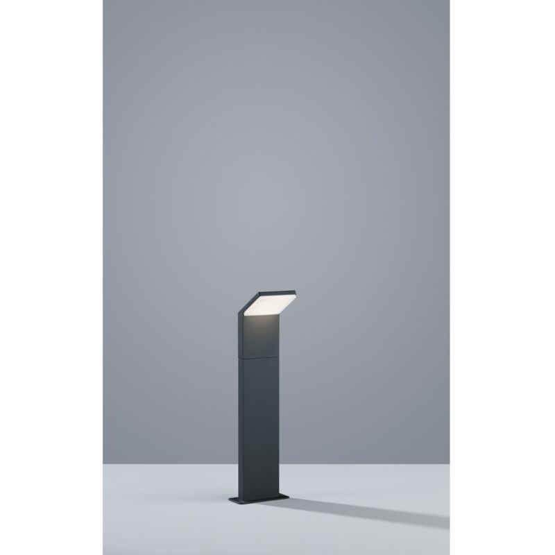 Poteau de Jardin Moderne Perle Led IP54 Anthracite H50 cm Trio Lighting