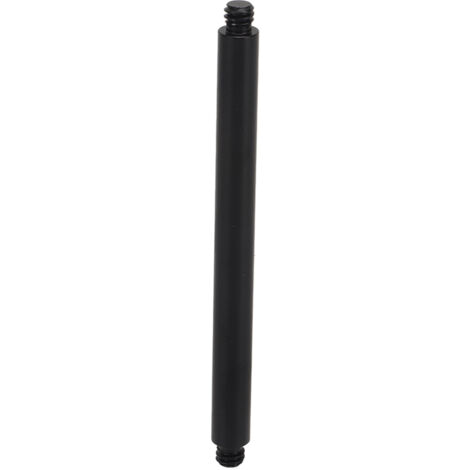 Poteau de lampe de camping en alliage d'aluminium portable, support de lampe de bureau multifonctionnel avec double filetage