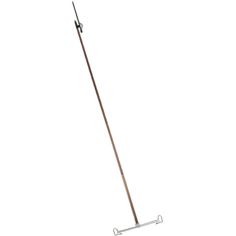Poteau de Lampe de Camping Pliable Léger en Aluminium avec Sac de Transport pour Randonnée et Pique-nique