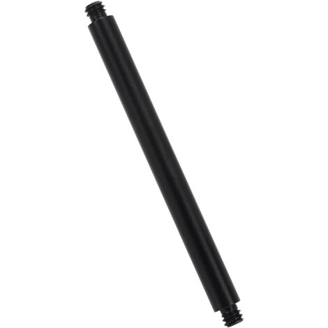 Poteau de lampe de camping portable en alliage d'aluminium, support multifonctionnel pour lampe de bureau avec double filetage