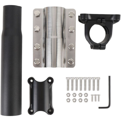 Poteau de Montage pour Toit de Camping-car (0.9-1.1 pouces) - en Alliage d'Aluminium, pour Antenne V1/V2