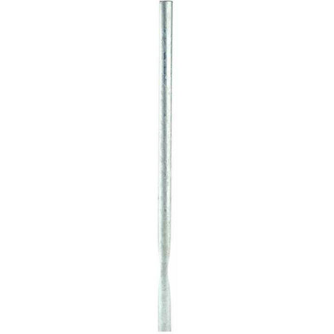 Poteau de poubelles COLLEC rond à sceller en acier galvanisé 1300mm - ROSSIGNOL - 59465