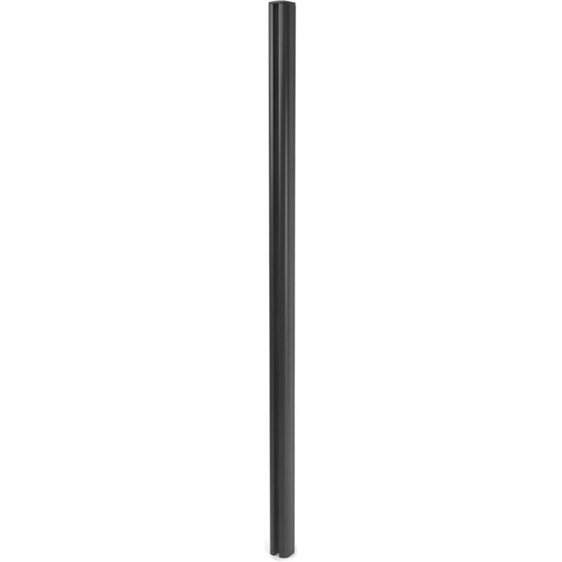 Poteau en aluminium pour clôture Sarthe en wpc, pilier, système de connexion 1,86, anthracite