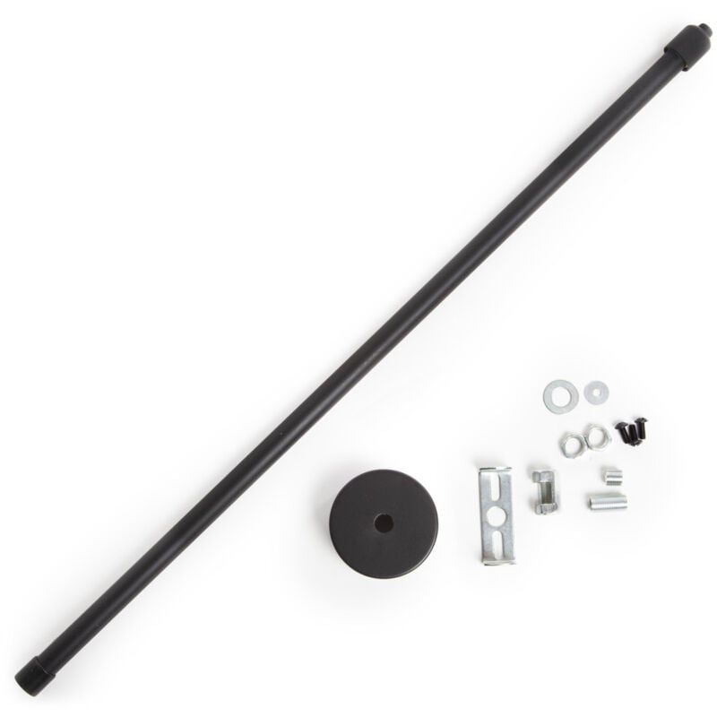 Poteau Extensible de Suspension Rail Spots LED 50 ► 100Cm - Noir