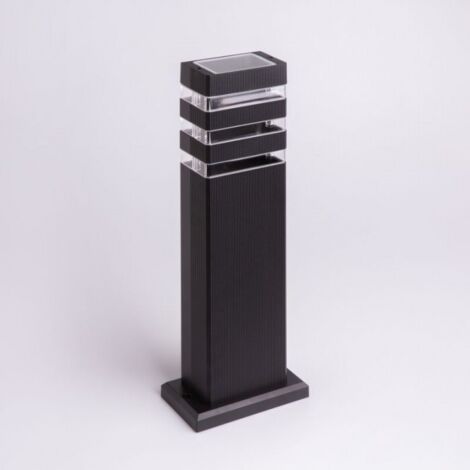 Poteau extérieur de jardin SO-40 1xGU10 IP44 noir Eco Light