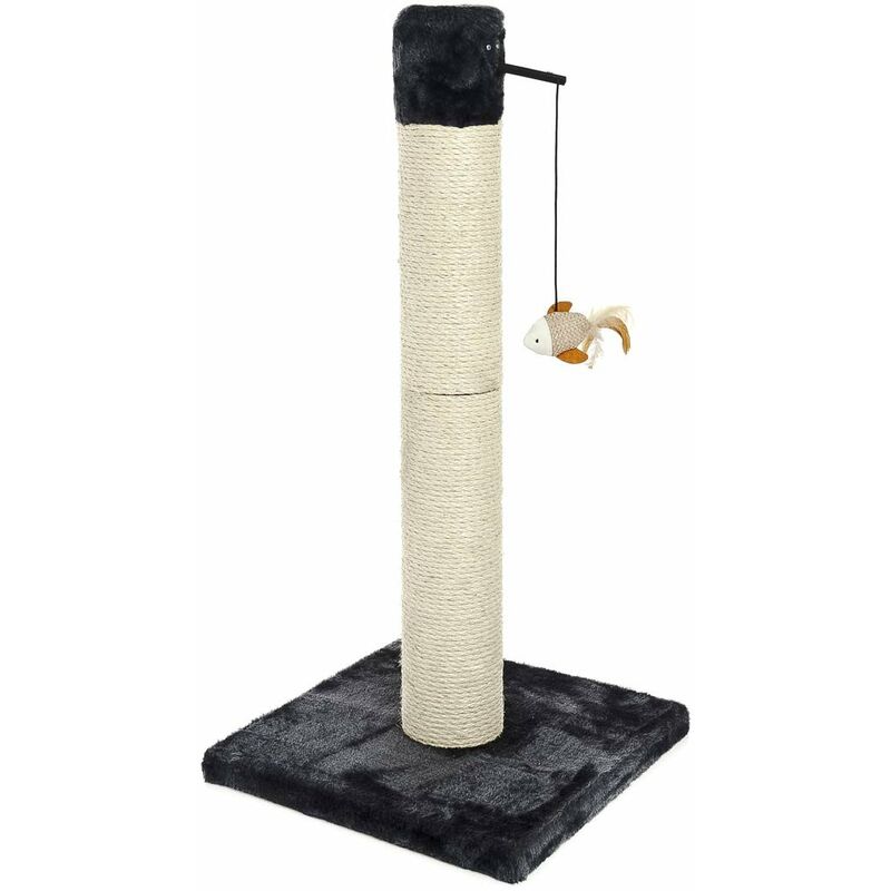 Poteau à gratter colonne moyenne avec jeu de chat