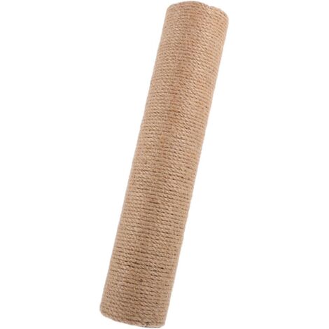 Poteau Griffoir Chat Jute Naturel Remplacement Accessoire DIY pour Arbre à