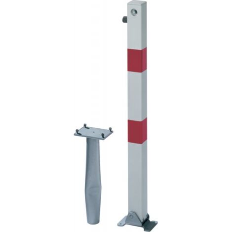 Poteau KLAPPY-BO 70x70 mm Dreik. Einbet.