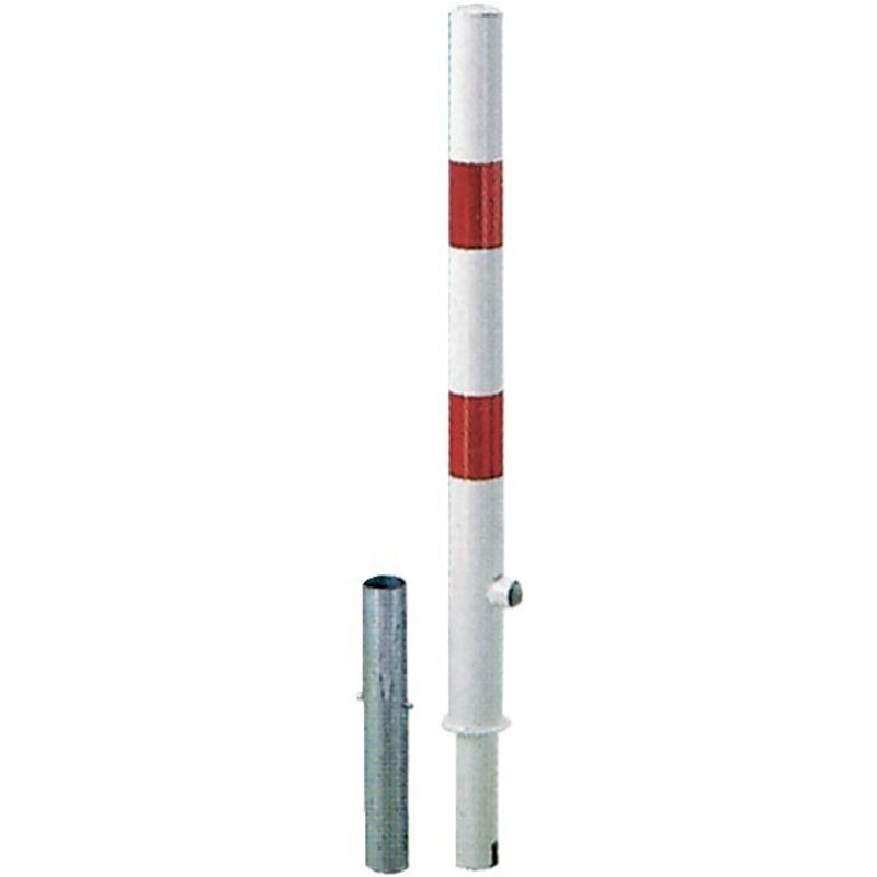 Poteau Passau 70x70 mm Dreik. Einbet.