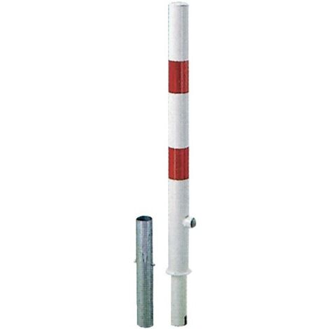 Poteau Passau 70x70 mm Dreik. Einbet.