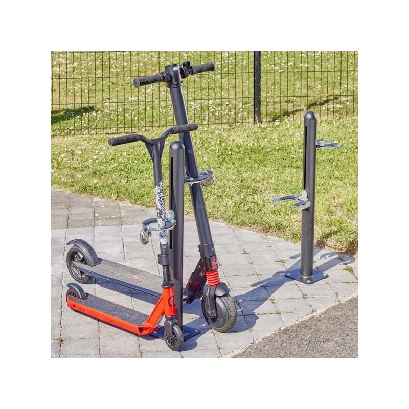 Poteau range 2 trottinettes
