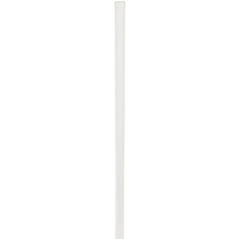 Poteau rond BLANC ø 48mm - H. 1,90 m