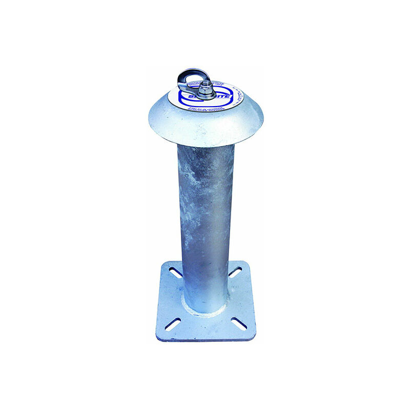 Contre plaque 200x200 pour bridage - Acier galvanisé - 100097