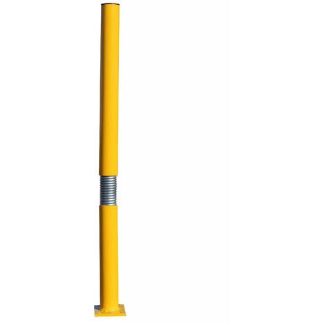 Potelet fixe 1000FLEX-F-Y JAUNE ressort flexible