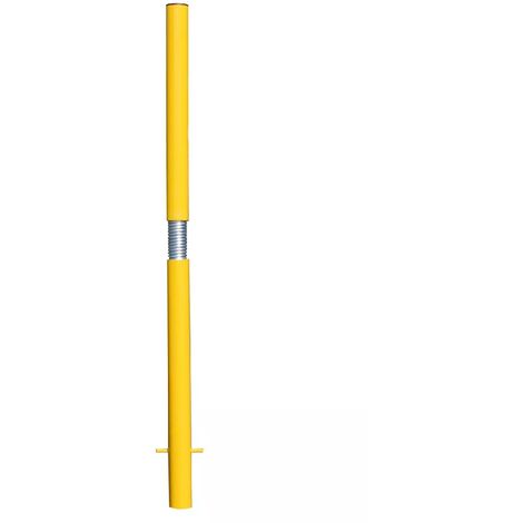 Potelet fixe 1000FLEX-SP-Y JAUNE ressort flexible - A sceller