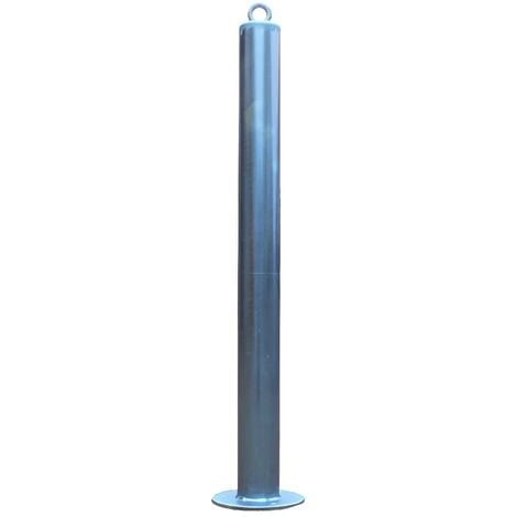Potelet fixe à boulonner 900F-76-G GALVANISÉ avec oeillet