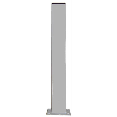 Potelet Hauteur 1900mm Section 150X50 Avec Platine Inox