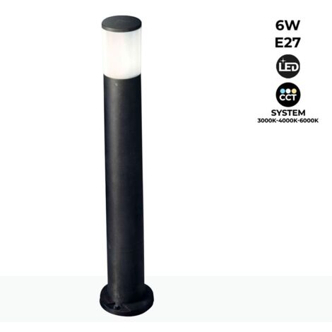 Potelet LED FUMAGALLI "Amelia  800" - 8,5W - CCT - Noir