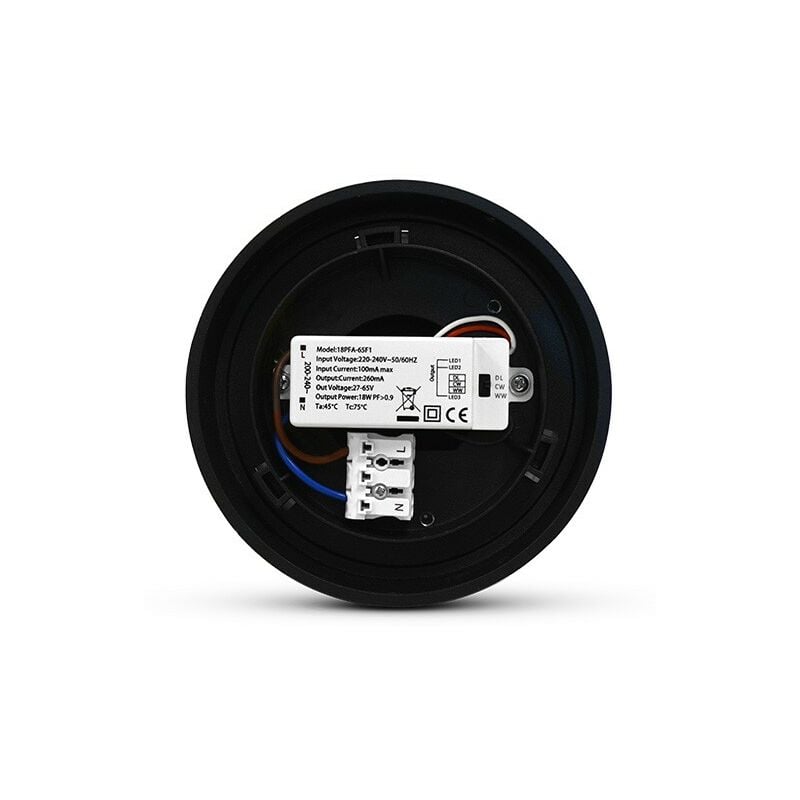 Miidex Lighting - Potelet led nolana - 15W cct ® cct - hauteur-75-cm