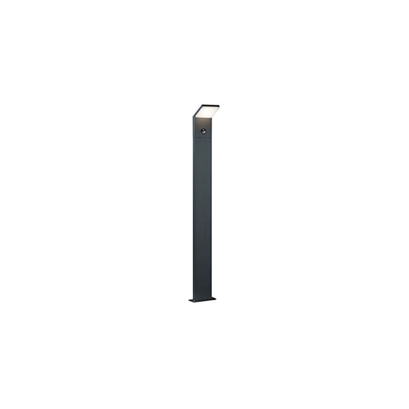 Trio - leuchten borne lumineuse d'extérieur en fonte d'aluminium anthracite 421169142 pearl