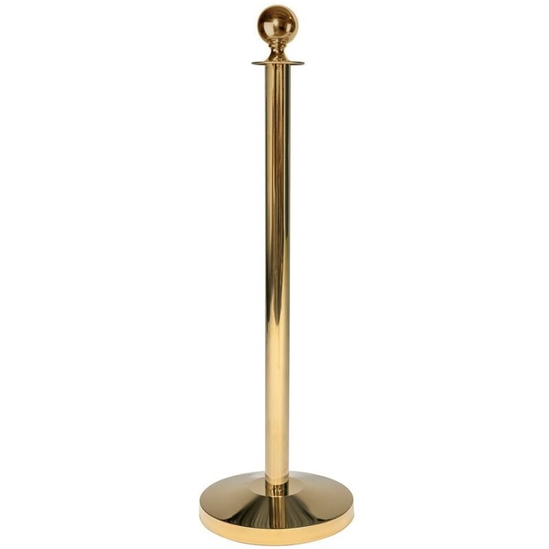 Vivol - Potelet pour tapis rouge - Laiton - Tête sphérique