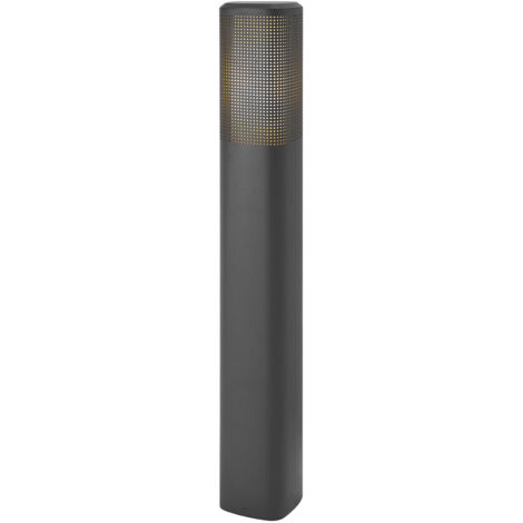 Potelet Sidara 95 Aluminium Seaside anthracite , H. 95 - IP54 - E27 / Nordlux Extérieur