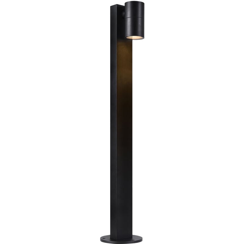 Potelet tin 80 Aluminium Noir, H.80 IP44 GU10 / Nordlux Extérieur