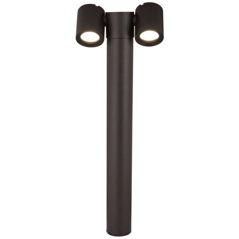 Maytoni - Wall Street Borne d'éclairage extérieure noire, 2 lumières IP54, GU10