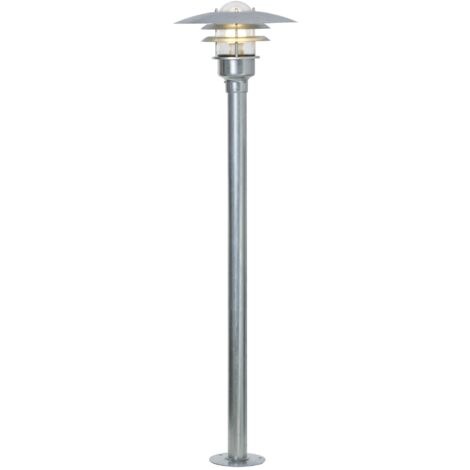 PoteletSSL LØNSTRUP 32 Acier galvanisé Acier galvanisé, H.116 - IP44 - E27 /Nordlux Extérieur