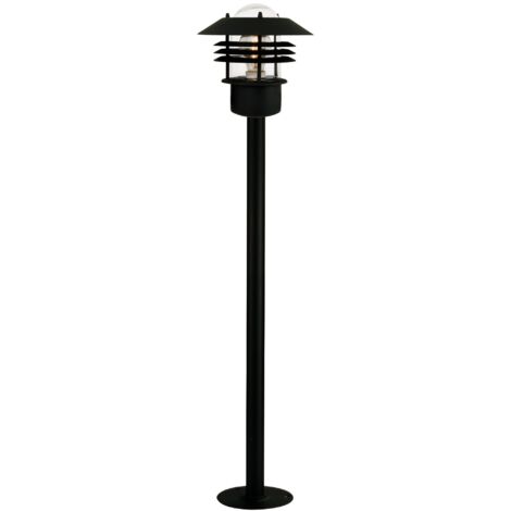 PoteletSSL VEJERS  Métal Noir, H.92 - IP54 - E27 /Nordlux Extérieur