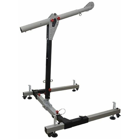 Potence mobile à base en H pur accès en espace confiné - Colonne 1370 mm - FA6010500