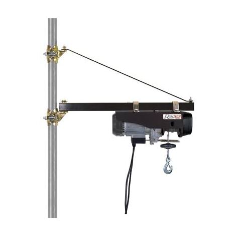 Potence pivotante pour palan réglable de 75 à 110 cm - charge max 600 kilos