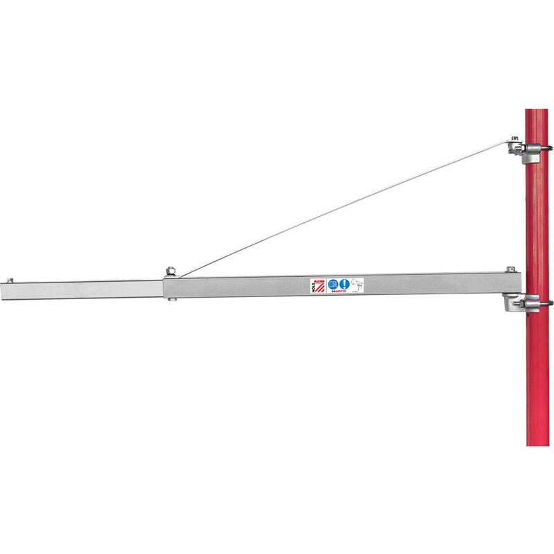 Bras pivotant SA3001100 pour treuil électrique 750-1100mm - Holzmann