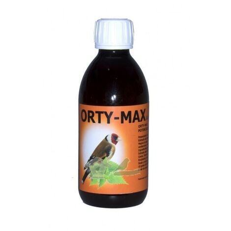 CANARIZ Potenciador del celo y canto DAX ORTY MAX, para aves, en liquido 250 ml