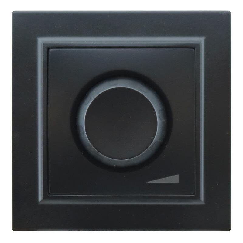 

Potenciómetro Regulador LED Negro 600W Triac Marco Incluido IP20 Serie wLine Negro | IluminaShop