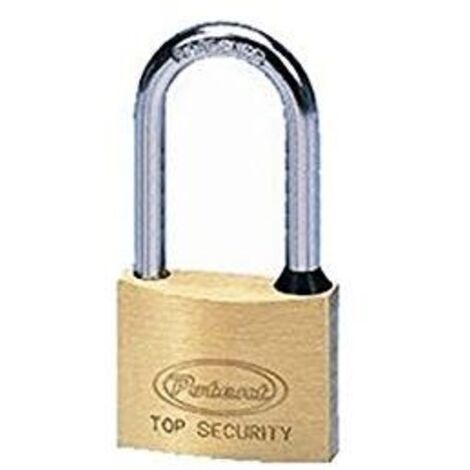 Potent 2770.20 Lucchetto Ottone Arco Lungo 20mm