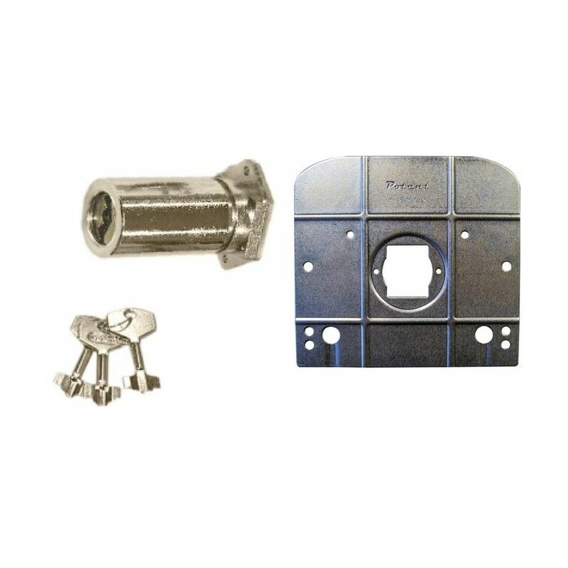 Potent 596/8 Cilindro per Serrature a Pompa 80 Mm