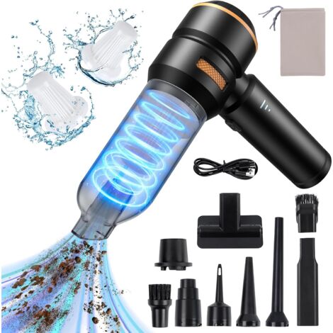 Mini Aspirapolvere Wireless Aspirabriciole Senza Fili Portatile 120W - Mini Aspirapolvere Per Auto E Casa 13KPA Aspirapolvere Per Peli Animali - Foto 8