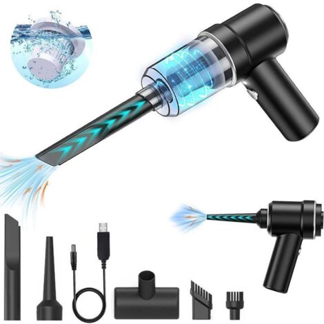 Potente aspirapolvere portatile con potenza di aspirazione di 5500 Pa,