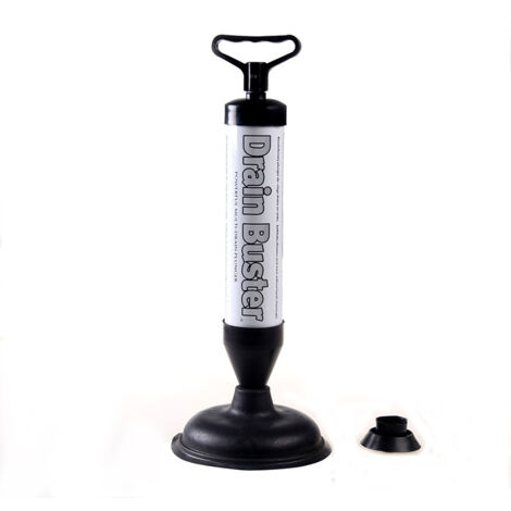 Potente desatascador desatascador para lavabos, desagües e inodoros, para baños, sanitarios, bañeras y duchas.